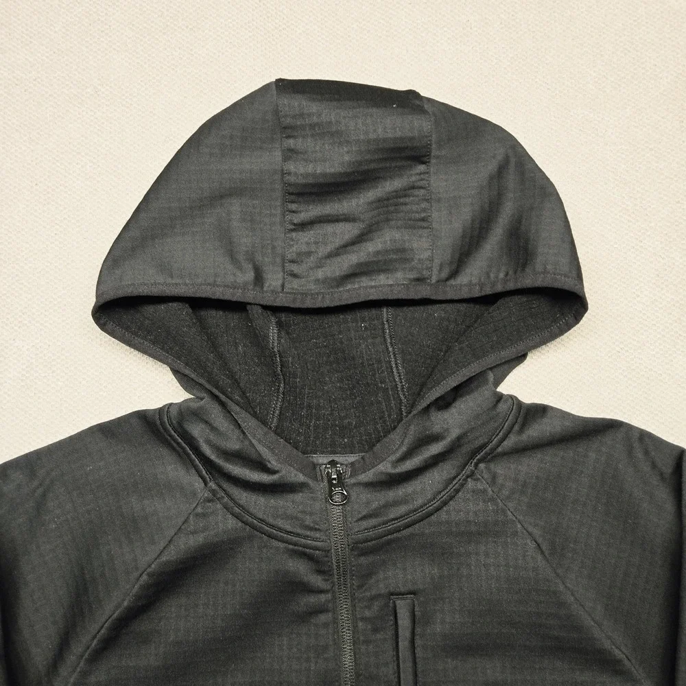 Carhartt‎ Jacket Youth Medium 10-12 Gray Hooded Softshell Fleece Lined Force